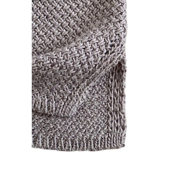 J.Jill Womens Petites Gray Woven Knit Sweater 3/4 Sleeves Size XS Grey - Picture 3 of 7